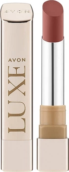 Губная помада Avon с сывороткой Luxe 3.5г Essential Mocha