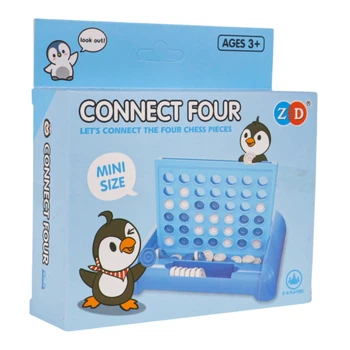 Освітня настільна гра на спритність 4 в ряд Пінгвін ZGR.ZD-061A (5903864947199)