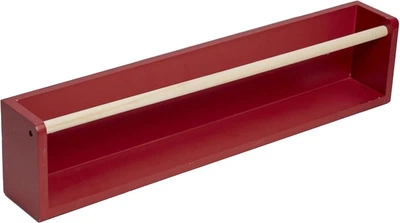 Полиця для книг La Factory Head in the clouds для дітей 55 x 8 x 12 см Червона (3574641612740)