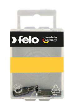 Бита FELO INDUSTRIAL TORX40х25 мм; шестигранный хвостовик 1/4"; форма С 6,3; блистер 2 шт (02640036)