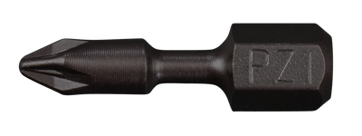 Бита Felo PZ1х25 мм IMPACT; 1/4"; С 6,3. (2101040)