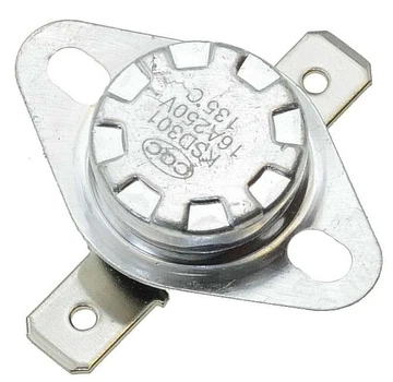 Термостат для утюгов и обогревателей KSD 301, 135°C 16A 250V (tr032)