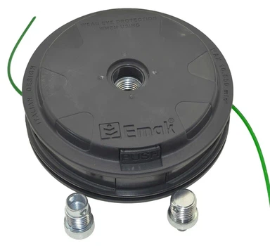 Шпуля для тримера Oleo-Mac Tap&Go, D=130 мм, M8×1,25 LHM/M10×1,25 LHF, 61459100 (шп342)
