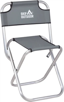 Стілець розкладаний кемпінговий Skif Outdoor Coast 1.2 кг, до 100 кг, Oxford 600D Grey (3890450)