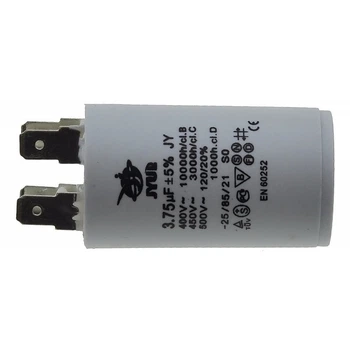 Конденсатор CBB-60H (3,75 мкФ, 450 VAC, 30×51 мм) (кон252))