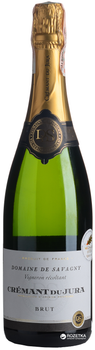 Вино ігристе Domaine Savagny Med Cremant Du Jura біле брют 0.75 л 12% (3570590107832)