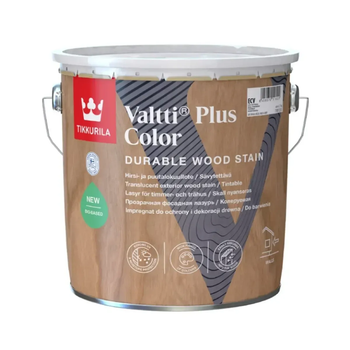 Лазурь Tikkurila Valtti Plus Color База ECV (прозрачная) 0.9л