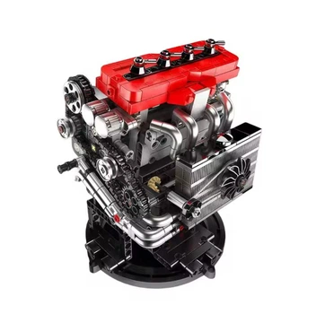 Конструктор двигатель Mitsubishi 4G63T Turbocharged Inline-Four Engine L4 Mould King 10235 моторизованный детский мотор, 811 деталей (10235)