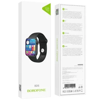 Смарт-годинник BOROFONE BD6 Smart sports watch(call version) чорний