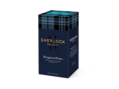 Чай пакетований чорний Sherlock Secrets Bergamot Prime 44г (2г) 22 пакетиків