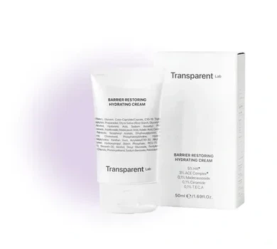 Barrier Restoring Hydrating Cream Ультразволожуючий крем Transparent Lab 50ml