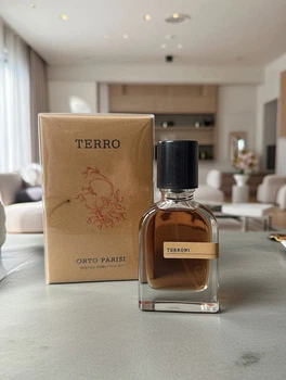 Orto Parisi Terroni парфумы унисекс, землистый древесно-восточный аромат малина, ветивер, амбра, дымная глубина, шлейф и стойкость