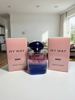 Giorgio Armani My Way Intense духи женские, насыщенный цветочный шлейф с флердоранжем, туберозой и ванилью