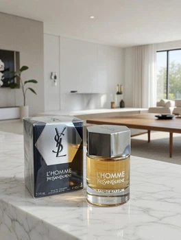 Чоловічі парфуми Yves Saint Laurent L’Homme, імбир, фіалка, ветівер, цитрусово-деревний аромат, елегантний шлейф