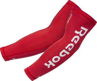 Нарукавники Reebok ACTIVCHILL красные компрессионные рукава для бега и фитнеса для взрослых