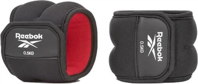 Утяжелители лодыжки Reebok Ankle Weights черный, красный 1.5 кг (RAWT-11222)