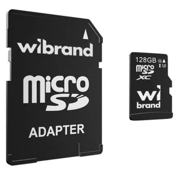 Карта пам'яті microSDXC, 128Gb, Class10 Wibrand (2000003386130)