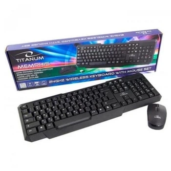 Комплект беспроводной TK108UA, Black Esperanza (2000003383122)
