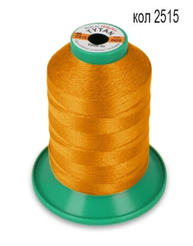 Нитки TYTAN 40/1000м колір оранжевий 2515 (1шт)