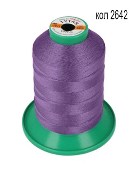 Нитки TYTAN 40/1000м колір фіолетовий 2642 (1шт)