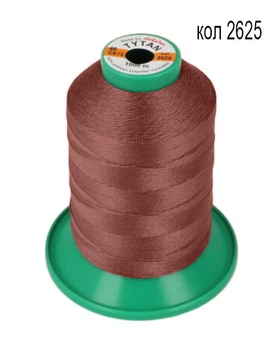 Нитки TYTAN 40/1000м цвет бордовый 2625 (1шт)