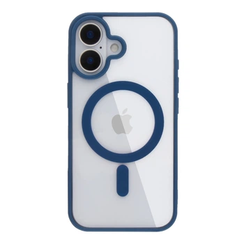 Чохол NEW TPU Color with Magsafe для iPhone 16 Navy Blue