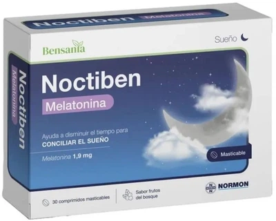 Suplement diety Lab. Normon Bensania Noctiben Melatonin 30 tabletek (8435232358957)
