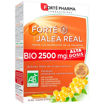 Дієтична добавка Forte Pharma Royal Jelly Bio 2500 mg 10 ml × 20 ампул (8435373707898)