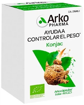 Дієтична добавка Arkopharma Arkogélules Glucomannan 80 капсул (3578836111339)