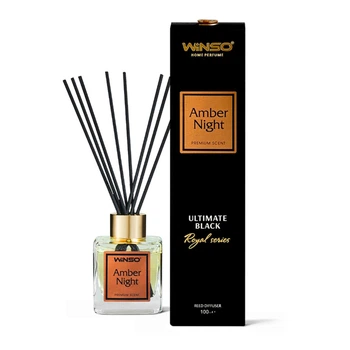 Аромадифузор з паличками Winso Ultimate Black - Amber Night 100мл