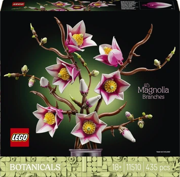 Конструктор LEGO Botanicals Ветки магнолии 435 деталей (11510)