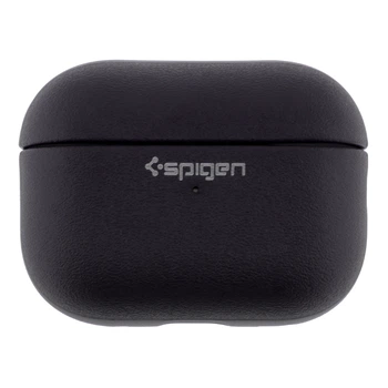 Футляр Spigen Leather Armor с нейлоновым шнурком для Airpods 5/Airpods 4 Blue