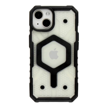 Чохол Premium TPU+PC ArmorHex Magnetic Case для iPhone 13/14 Transparent Black