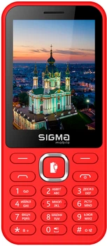 Мобільний телефон Sigma mobile X-Style 31 Power Type-C Red (4827798855058)