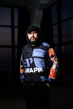 Анорак утеплений DRAPP S Чорний (48-016)