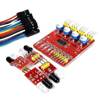 Датчик движения Infrared Detector 4 Channel, Датчик наличия движения - 639402