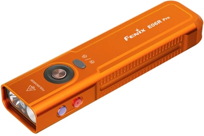 Фонарь наключный Fenix E06R PRO Оранжевый (E06RPROO)