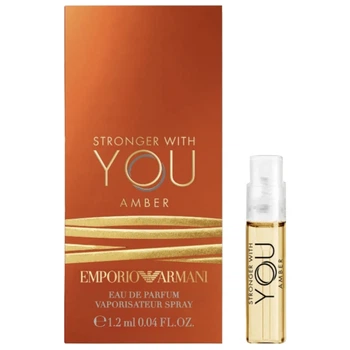 Giorgio Armani Emporio Armani Stronger With You Amber Парфюмированная вода (пробник) 1.2ml (3614274708424)