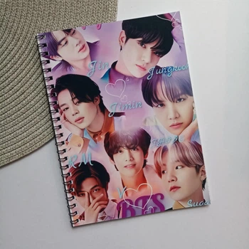 Тетрадь на пружине БТС BTS 48 листов клетка 14749