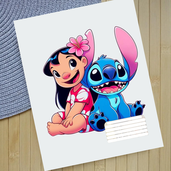 Зошит Стич Stitch 18 аркушів клітинка 07
