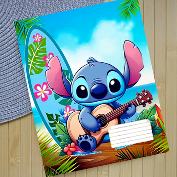Зошит Стич Stitch 18 аркушів клітина 06