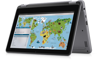 Сенсорний Ноутбук-Трансформер Dell Latitude 3120 Pentium N6000 RAM 4gb SSD 128gb HD 11,6'' Win10 - Refurbished