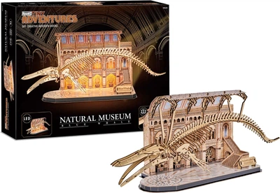 Пазл Revell Tiny Adventures - Natural Museum Blue Whale 3D 222 елементи (4009803006208)