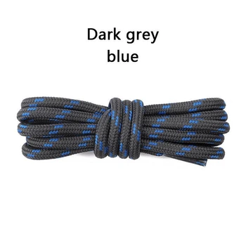 Шнурки круглые для обуви Shoelaces 140 см Dark Gray Blue