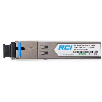 Модуль SFP 1G, 20km, SC, Tx 1550nm RCI (SFP-WDM-SM-0220BD) RCI SFP-WDM-SM-0220BD 1084087
