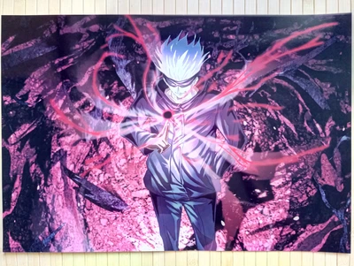 Постер Магічна битва Магическая битва Jujutsu Kaisen а3 16924