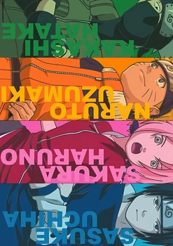 Постер Наруто Naruto А3 19133