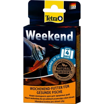 Корм для аквариумных рыбок на период продолжительного отсутствия в палочках Tetra Weekend 20 шт/уп