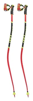 Палки для гірських лиж Leki WORLDCUP GS-TBS 115см Fluorescent red/black/neon yellow (65067761-WRH) (125 см чорний, флуоресцентний червоний, неоновий жовтий)