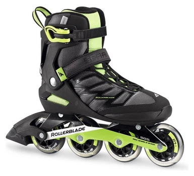 Роликові коньки для дорослих Rollerblade SPARK 84 M 41 (8.5US) 265мм Black/green (07740800 T83) (280мм)